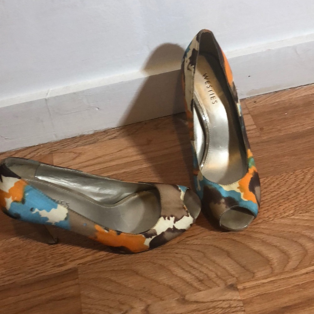Colorful high heels